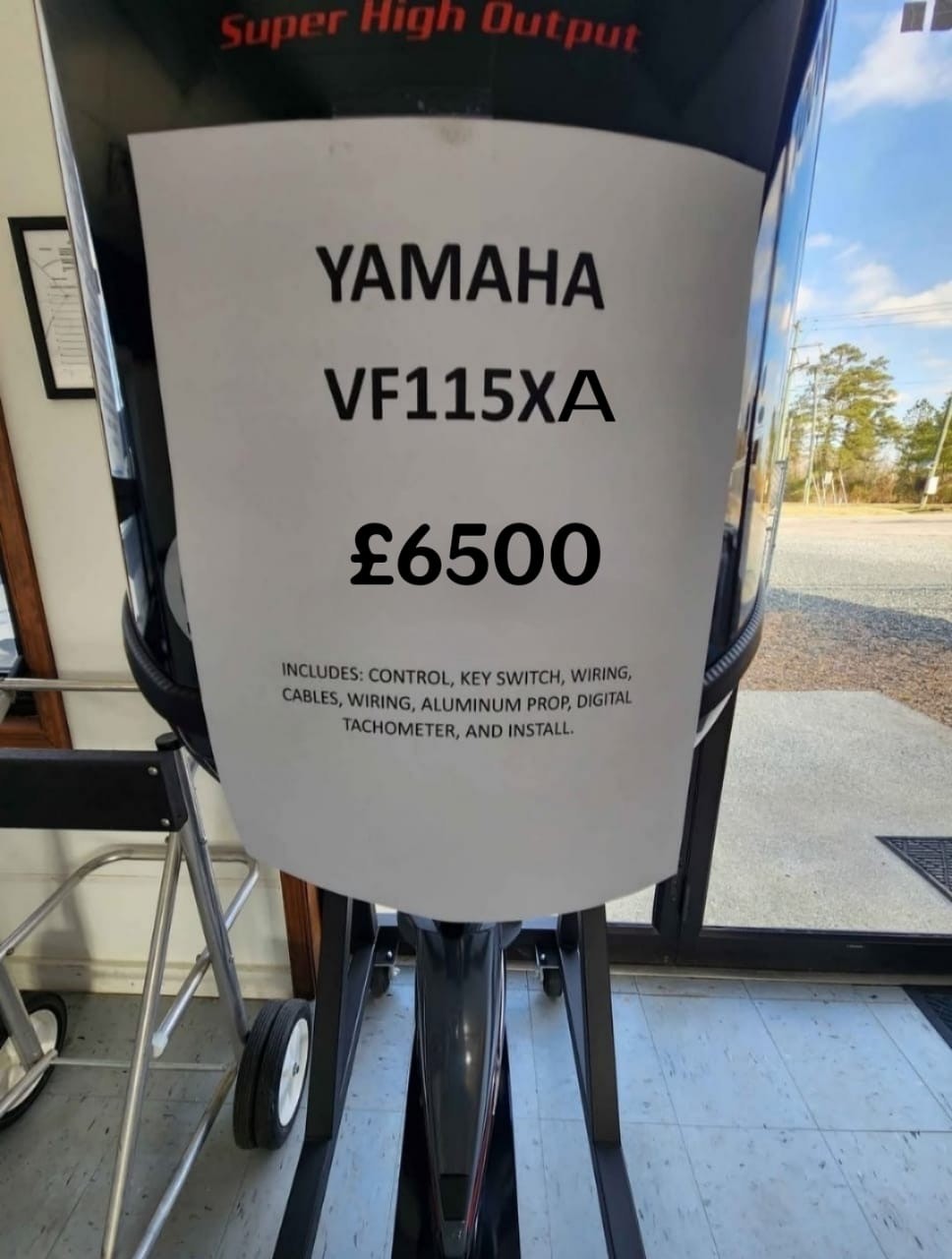2024 yamaha VF115XA outboard motor